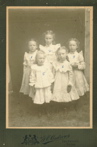 Alice Johnson & cousins 1. Ethel Hook
Dewalt, 2. Alice Johnson, 3. Dora Barnes Haynes (she was
Alice's Maid of Honor), 4. Anna Poland Brown (Aunt Nettie's
daughter), 5. Inez Ames