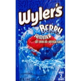 Unsweetened drink mix can be used to dye hair.