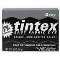 Tintex Easy Fabric Dye in Grey is not as satisfactory as a Procion MX dye.