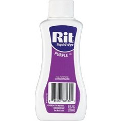 Rit® dye requires simmering hot water and will cause shrinkage.