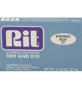 Rit All-purposew dye should not be mixed with other types of dye.