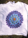 mandala drip shirt