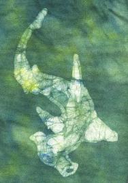 Batik hammerhead shark