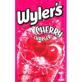 Wyler's Cherry Charger makes a good pink dye for nylon