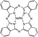 Structure of disodium phthalocyanine