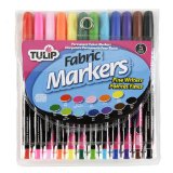 Tulip assorted color fabric markers