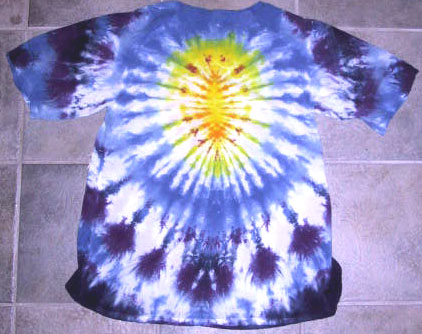 Tie Dye Wallpaper. Tie Dyed with white background