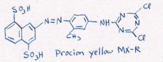 structure of
yellow R