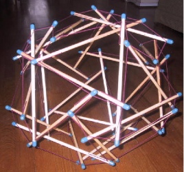(picture of tensegrity icosahedron)
