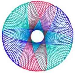 Spirograph — Stitched in Color